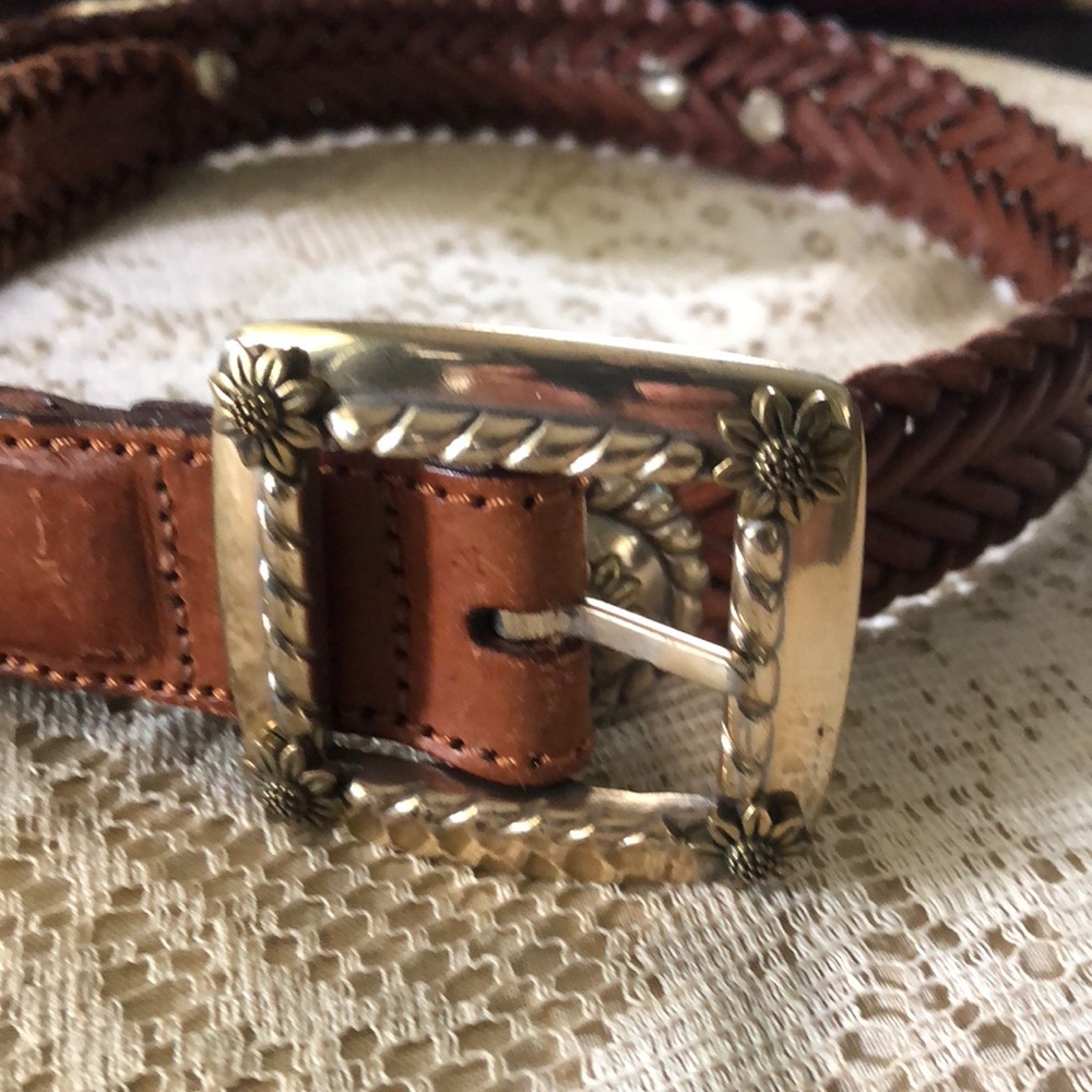 Leather belt